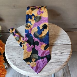 Vintage Mickey Inc  Abstract Mickey Mens Neck Tie